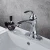Import Wholesale bathroom classic water mixer taps single hole black basin faucet from China