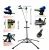 Import Wholesale bike accessory mountain bike repair tools parking hanger bicycle repair stand from China