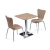 Import Wholesale Cheap Bentwood KFC Mcdonalds Fast Food Restaurant Dining chair from China