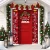 Import Wholesale Christmas decoration supplies couplet hanging cloth Christmas door hanging ornaments from China