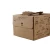 Import Wholesale custom  Christmas carton kraft  cardboard cake packaging big cake box with window from China