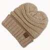 wholesale custom cold winter quality wool material fashion knitted hat