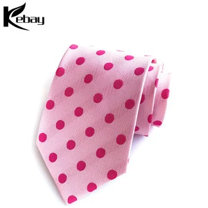 Wholesale custom fashion polyester silk tie for men