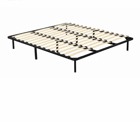 Wholesale custom gold products supplier modern queen-size king-size twin bed low wooden bed frame