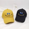 Wholesale custom logo kids embroidered words cute cotton baseball cap