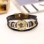 Import Wholesale custom simple women leather note bracelet jewelry from China