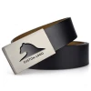 wholesale customized High Quality  Belt Flat buckle Fashion Waist Belt Genuine Leather belts