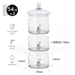 Wholesale drink juice water ice 3-tier drink dispenser