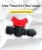 Import Wholesale Factory Drip Irrigation Plastic Bypass Barbed Mini 16mm  Gardens Tools Pressure Control Valves from China