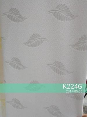 Wholesale famous brand 100% polyester warp knit mattress  fabric for sale