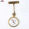 Wholesale fashion arabic numbers crystal gold nurse watches for girls ladies