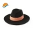 Import Wholesale fashion autumn and winter ladies wool felt wide brim vintage fedora  hat from China