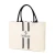 Import Wholesale Fashion Design Shopping Custom Logo White Jute Bag from China