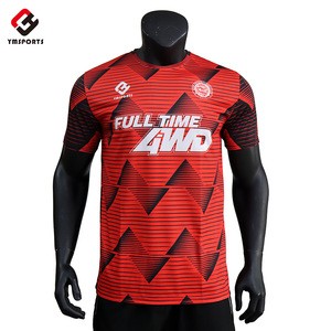 wholesale football team shirt high quality coolmax functional material soccer wear sublimation soccer jersey
