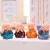 Import wholesale four pieces set little monk resin crafts statue for desk decor from China