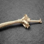 Wholesale gym equipment playground knotted sisal climb Rope with hook