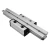 Import Wholesale heavy-duty external dual-axis linear guide LGD6 wear-resistant slide rail LGB roller with locking slider from China