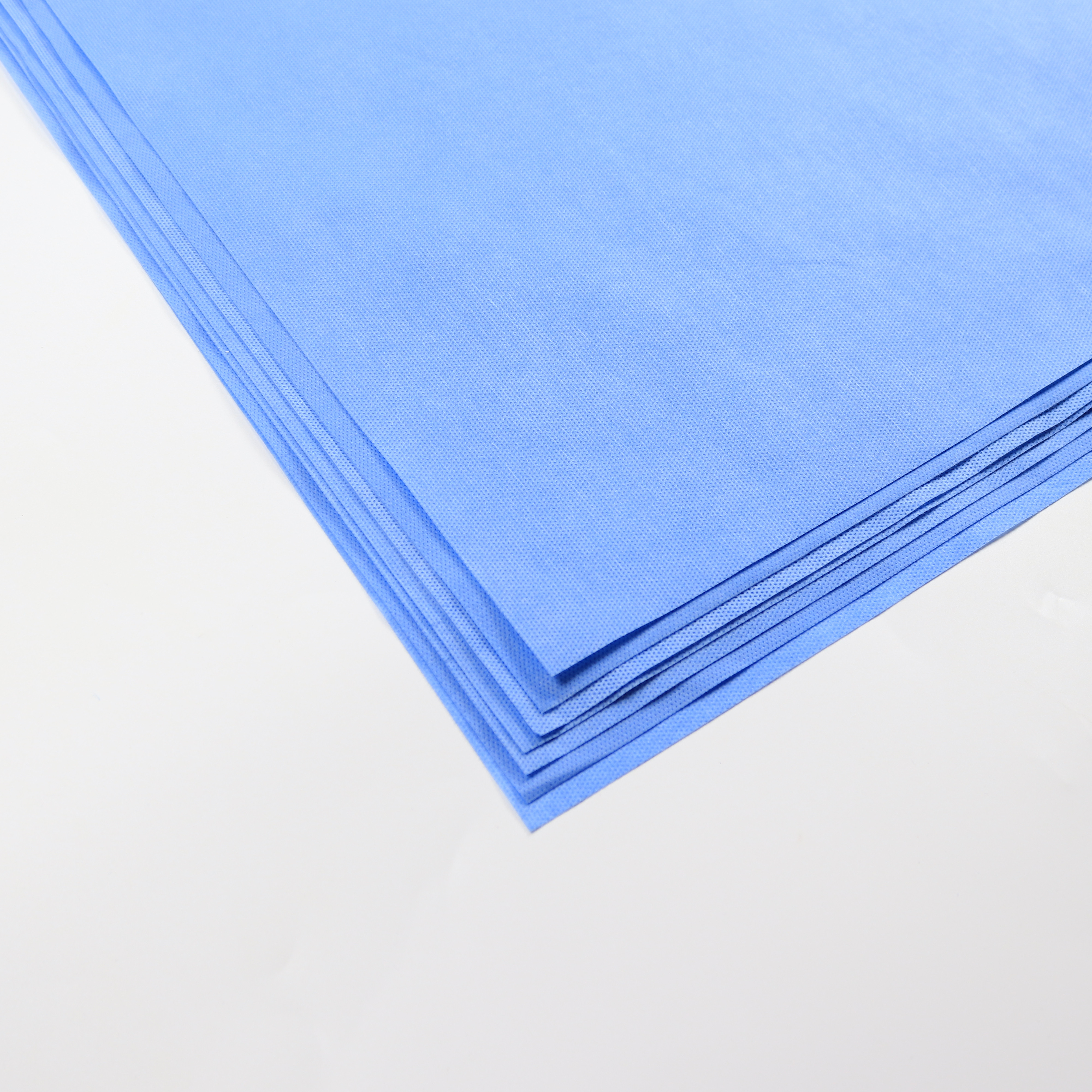 Wholesale high quality 100% PP medical Spunbond blue non woven fabric