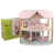 Import wholesale high quality Kids Wood DollHouse Pretend Toy DIY dollhouse castle wooden from China