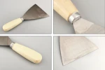 Wholesale High Quality Paint Wooden Handle Scraper Putty Knife Stainless Steel