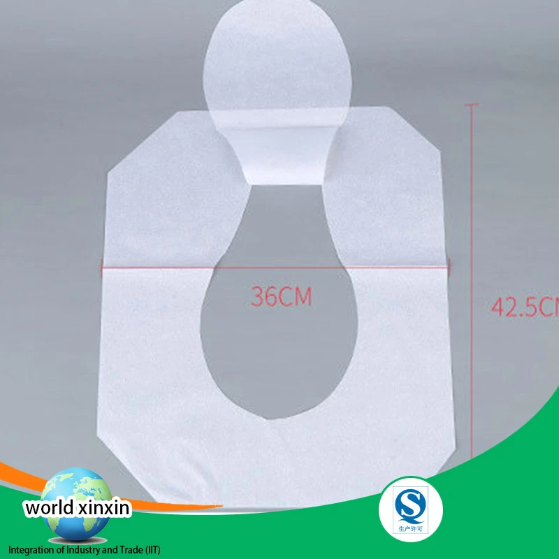 Wholesale hot selling factory direct sales custom disposable toilet seat cover manufacturer