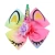 Import Wholesale Kids Hair Accessories 6 Colors 6.3 Inches Big Bowknot Glitter Horn Flower Ribbon Kids Bow Hair Clips For Girls from China