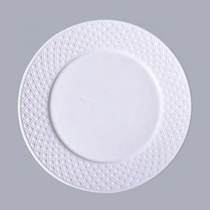 Wholesale luxury dinnerware sets white porcelain dinner set hotel restaurant tableware