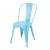 Import wholesale modern industrial style Vintage metal chair stackable iron metal chair from China