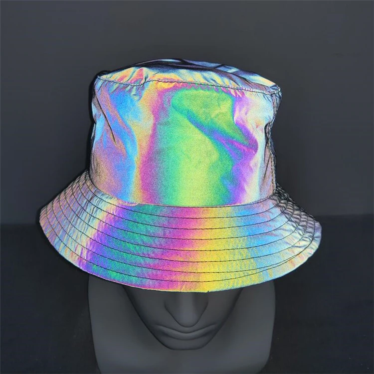 Wholesale Nylon Men Reflective Bucket Hat
