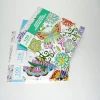 wholesale printing eco-friendly perfecting binding custom children activity animal adult coloring book set