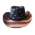 Import Wholesale Tea stained US Flag Kids Paper Straw Cowboy Hats from China