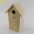 Import Wholesale Unfinished Wooden Bird House With sides can be opened from China