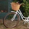 Wicker Bicycle Basket Bike Accessories Cycle Bag Luggage Groceries Shopping Basket