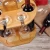 Import Wine Organizer Bamboo Stand Countertop Tabletop Display from China