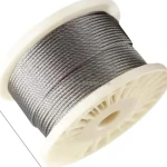 Wire steel rope general hardware 7*7 7*19 SS316 SS304  wire rope stainless steel cable 4mm