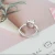 Import Women Anniversary Engagement Gold/Rhodium/Rose Gold Plated Silver Zircon Ring Fine 925 Sterling Silver Ring from China
