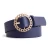 Import Women Fashion Casual Leather Decoration Jeans Dress Ladies Belt  Ladies Personalized Round Hollow Buckle Belt from China