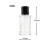 Import Women use 50ml straight side round glass perfume bottle from China