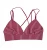Import Womens Red striped bra 2 pieces Cross strapless bra set Seamless Breathable bra set from China