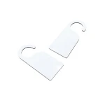 wooden craft knob sign room sublimation mdf door hanger for custom printing