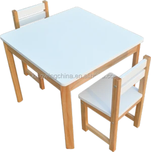 Wooden Kids paly table and chairs
