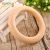 Import Wooden Rings For Crafts For decoration wooden Macrame Rings from China