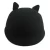 Import Wool felt fedora hat with cute bear cat ears for kids and adult from China