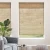 Import Woven Blinds  Fabric Blackout Horizontal manual roman Blinds from China