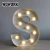 Import WOWORK customized 3D 3V battery Arabic alphabet shaped light for wall hanging from China