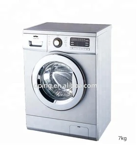 XQG70-1208 LG design 7kg silver fully automatic front loading laundry washer washing machine
