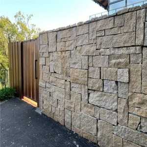 Yellow Granite Wall Stone
