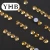Import Yhb Nail Rhinestone Light Gold Crystal Flatback Hotfix Rhinestones For Nail from China