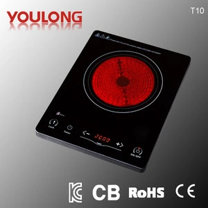 YL-T10 2015 hot sale korea model electric infrared hot plate /ceramic cooktop/ceramic multi cooker