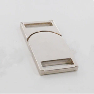 Yukai zinc alloy magnetic metale buckle for luggage strap belt buckles